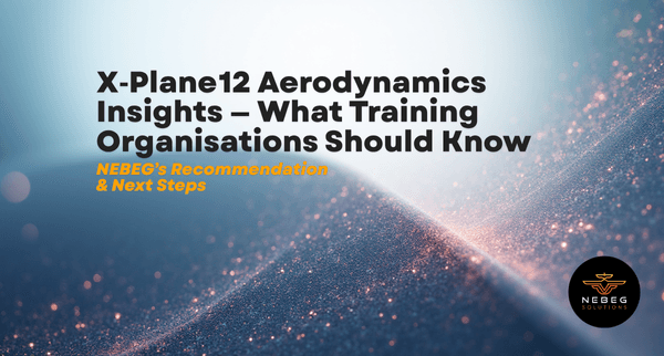 Illustration for: X‑Plane 12 Aerodynamics Insights — What Training Organisations Should Know